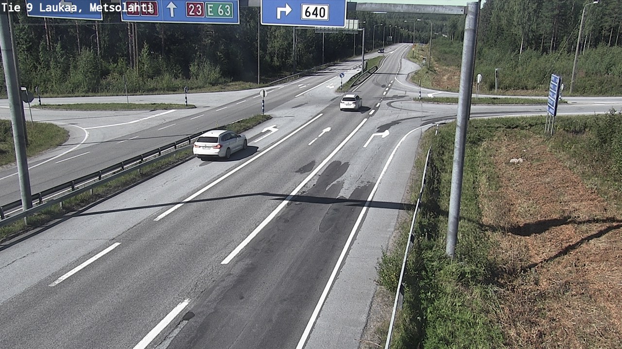 Kelikamerat Kuva Tie 9 Laukaa, Metsolahti, Laukaa, Keski-Suomi