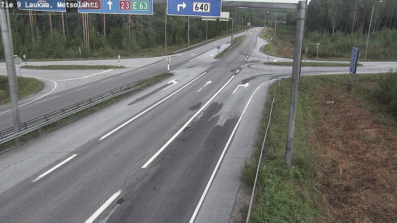 Weather Camera Image Road 9 Laukaa, Metsolahti, Laukaa, Keski-Suomi