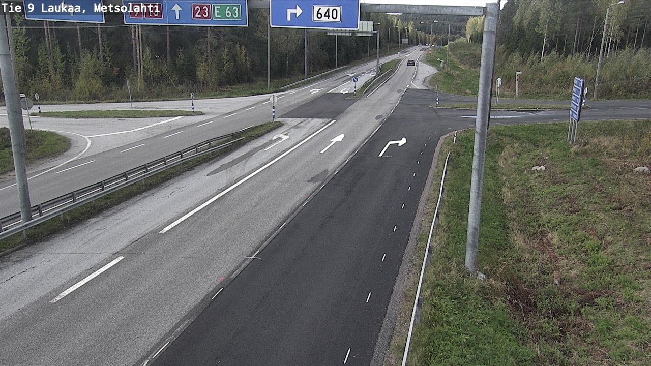 Kelikamerat Kuva Tie 9 Laukaa, Metsolahti, Laukaa, Keski-Suomi