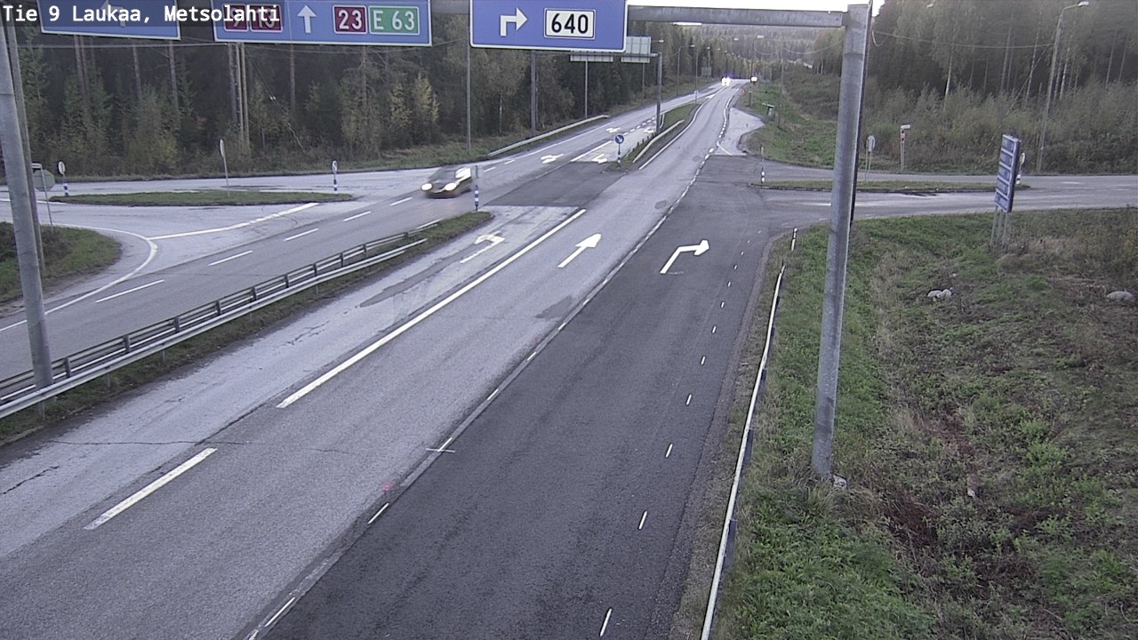 Weather Camera Image Road 9 Laukaa, Metsolahti, Laukaa, Keski-Suomi