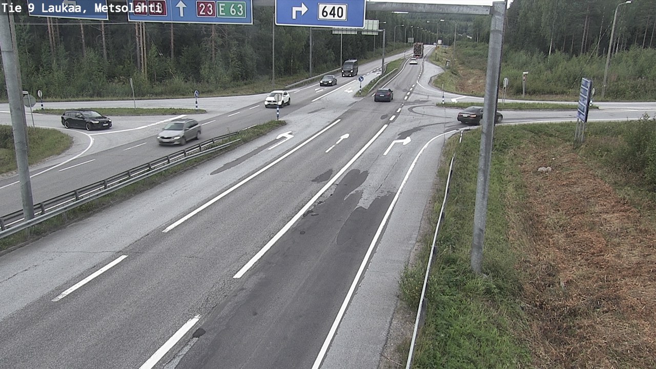 Weather Camera Image Road 9 Laukaa, Metsolahti, Laukaa, Keski-Suomi