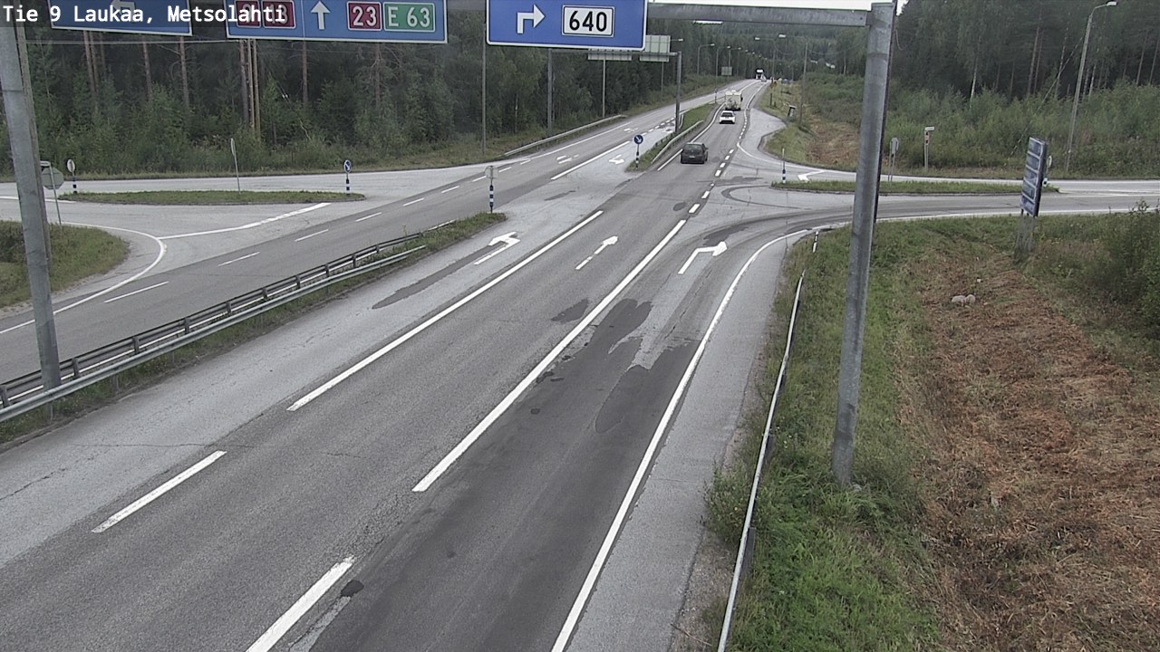 Weather Camera Image Road 9 Laukaa, Metsolahti, Laukaa, Keski-Suomi