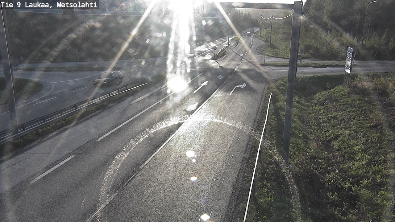 Weather Camera Image Road 9 Laukaa, Metsolahti, Laukaa, Keski-Suomi