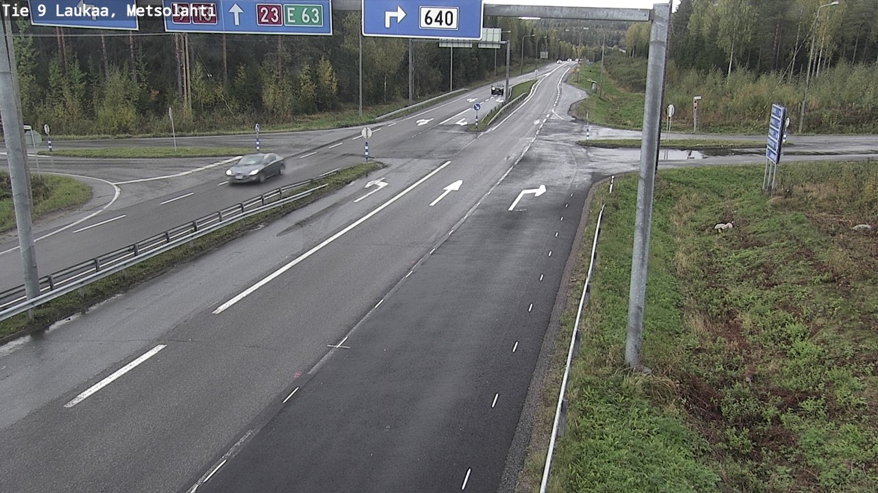 Weather Camera Image Road 9 Laukaa, Metsolahti, Laukaa, Keski-Suomi