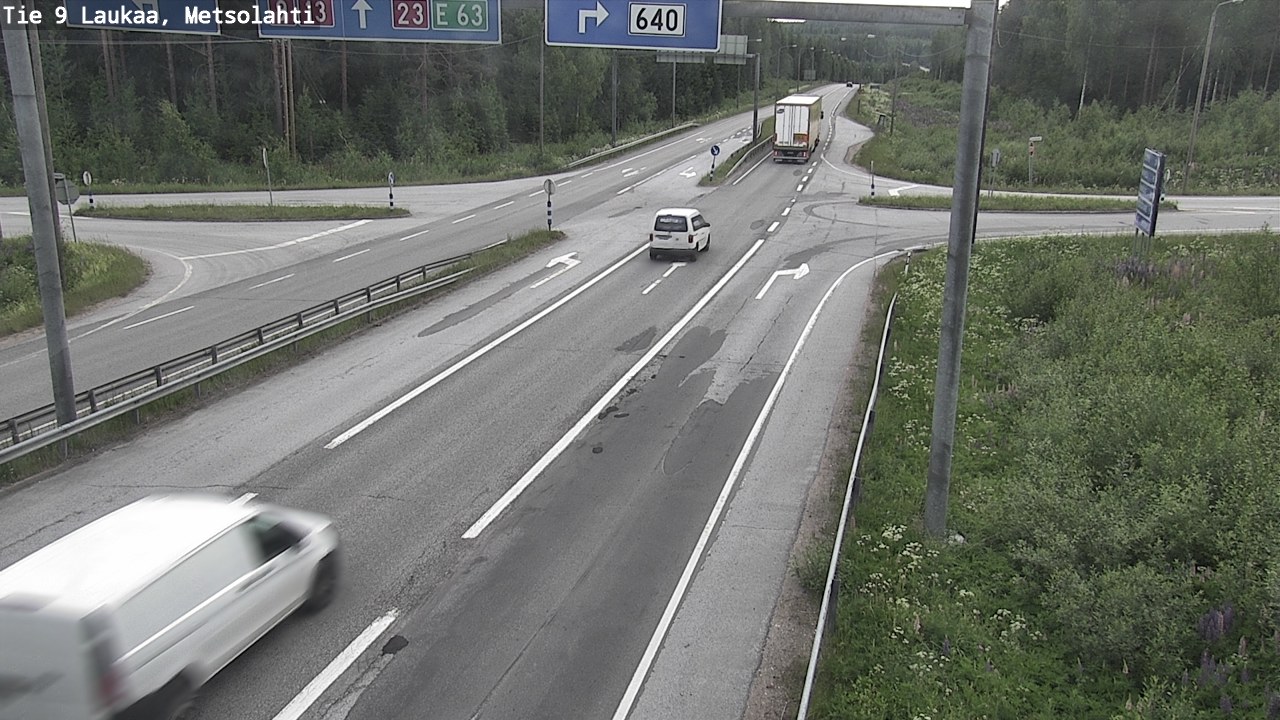 Kelikamerat Kuva Tie 9 Laukaa, Metsolahti, Laukaa, Keski-Suomi