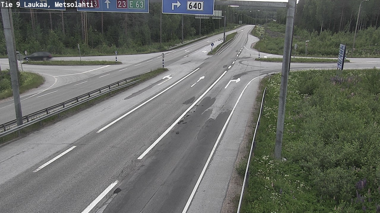 Kelikamerat Kuva Tie 9 Laukaa, Metsolahti, Laukaa, Keski-Suomi