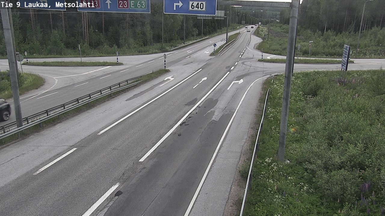 Kelikamerat Kuva Tie 9 Laukaa, Metsolahti, Laukaa, Keski-Suomi