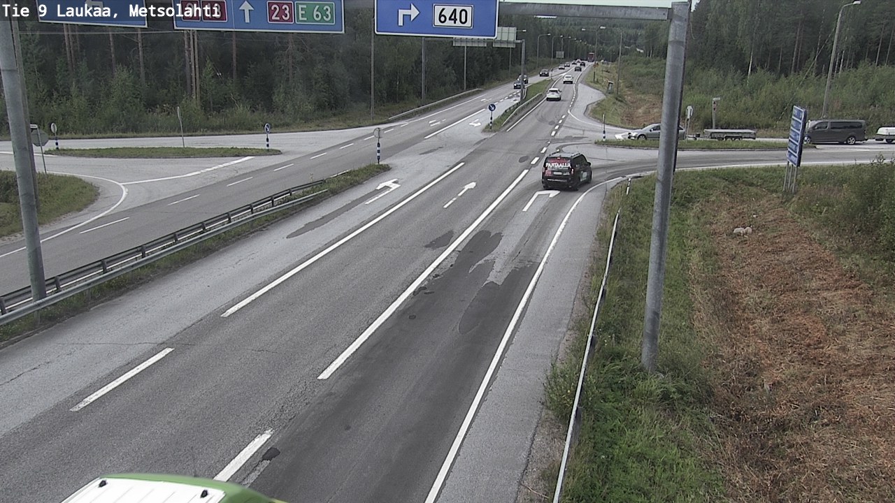 Weather Camera Image Road 9 Laukaa, Metsolahti, Laukaa, Keski-Suomi