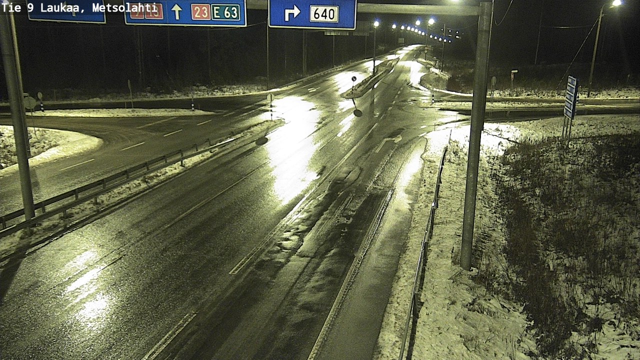 Weather Camera Image Väg 9 Laukaa, Metsolahti, Laukaa, Keski-Suomi