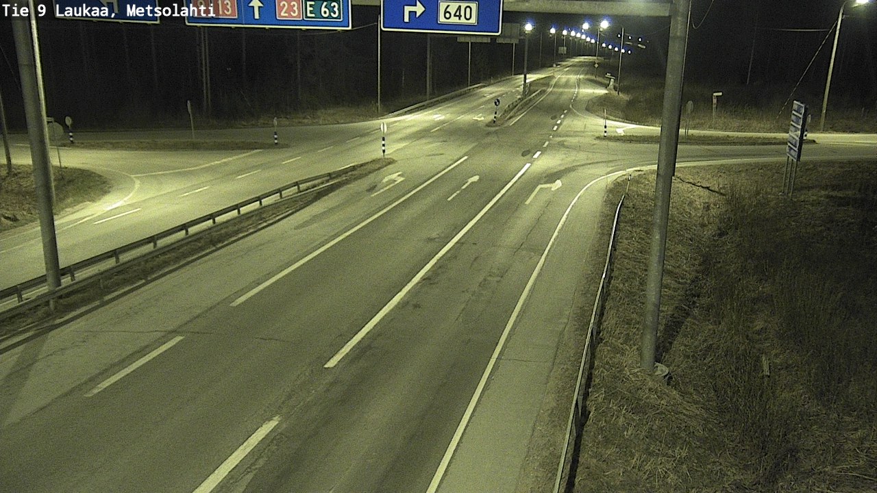 Weather Camera Image Road 9 Laukaa, Metsolahti, Laukaa, Keski-Suomi