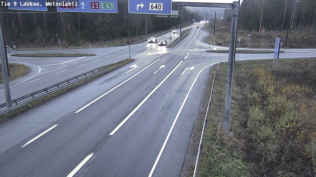 Kelikamerat Kuva Tie 9 Laukaa, Metsolahti, Laukaa, Keski-Suomi