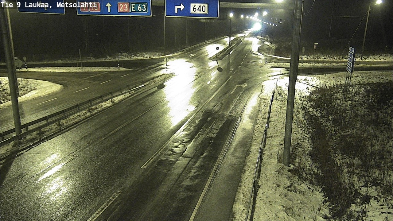 Weather Camera Image Väg 9 Laukaa, Metsolahti, Laukaa, Keski-Suomi