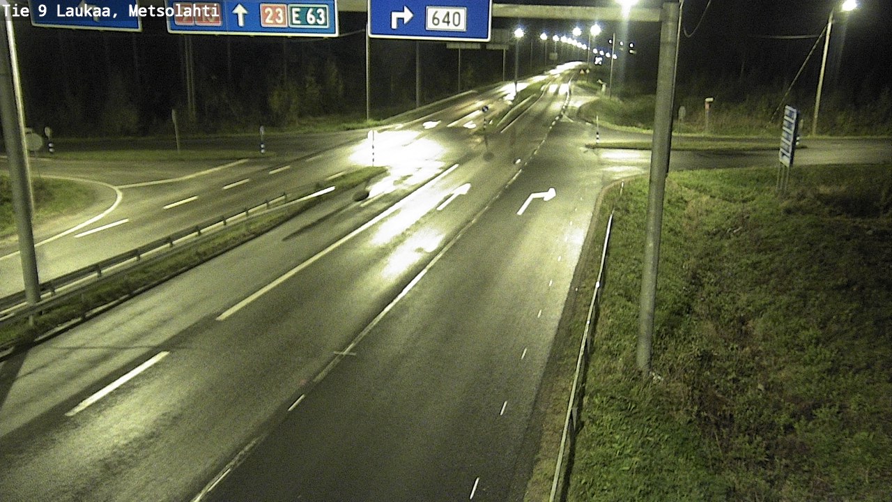Weather Camera Image Road 9 Laukaa, Metsolahti, Laukaa, Keski-Suomi