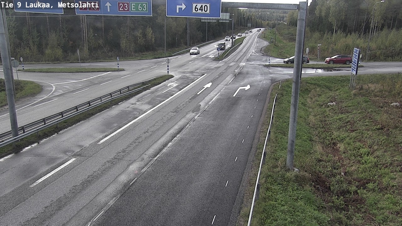 Weather Camera Image Road 9 Laukaa, Metsolahti, Laukaa, Keski-Suomi