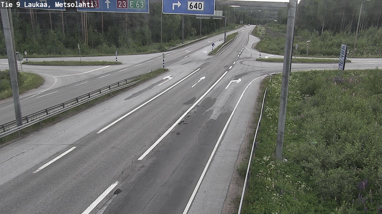 Kelikamerat Kuva Tie 9 Laukaa, Metsolahti, Laukaa, Keski-Suomi
