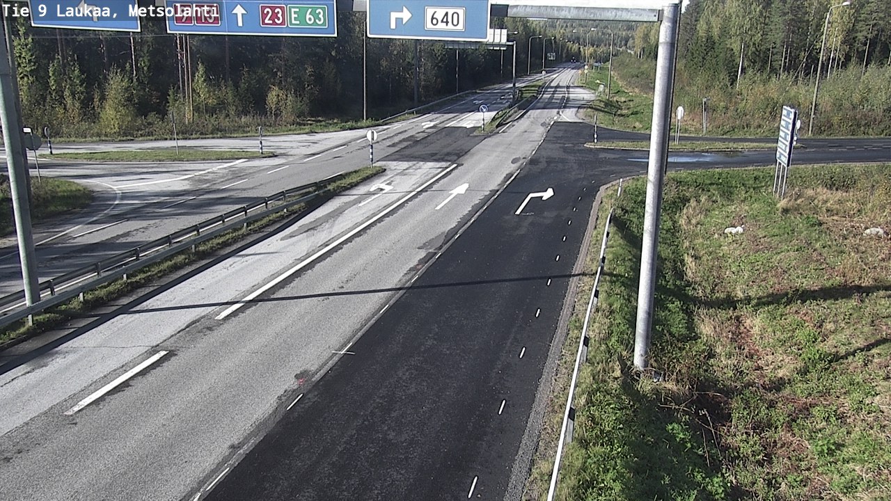 Kelikamerat Kuva Tie 9 Laukaa, Metsolahti, Laukaa, Keski-Suomi
