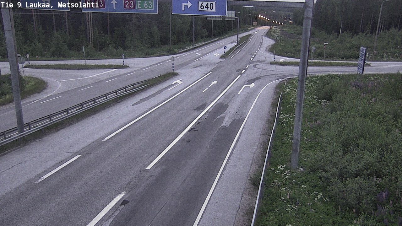Kelikamerat Kuva Tie 9 Laukaa, Metsolahti, Laukaa, Keski-Suomi