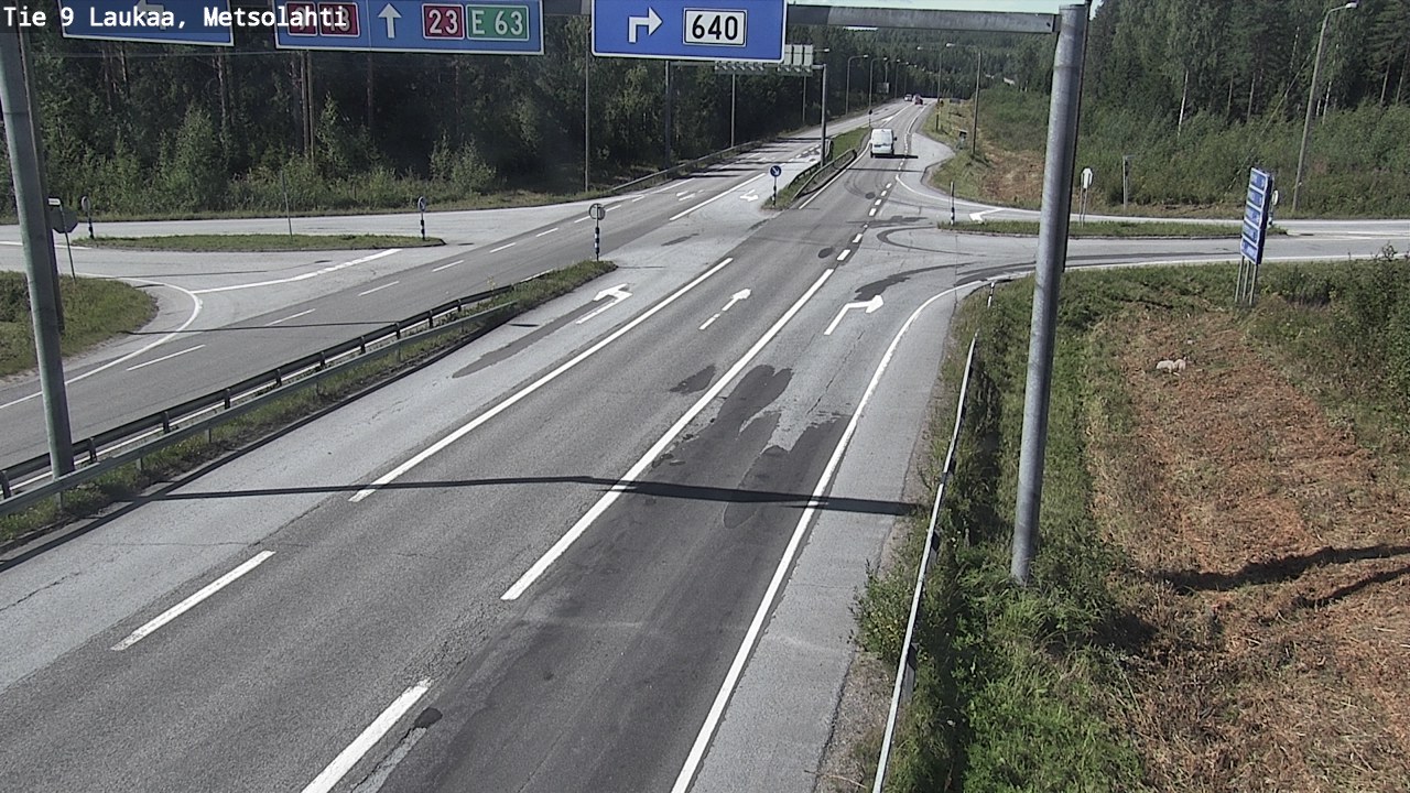 Kelikamerat Kuva Tie 9 Laukaa, Metsolahti, Laukaa, Keski-Suomi