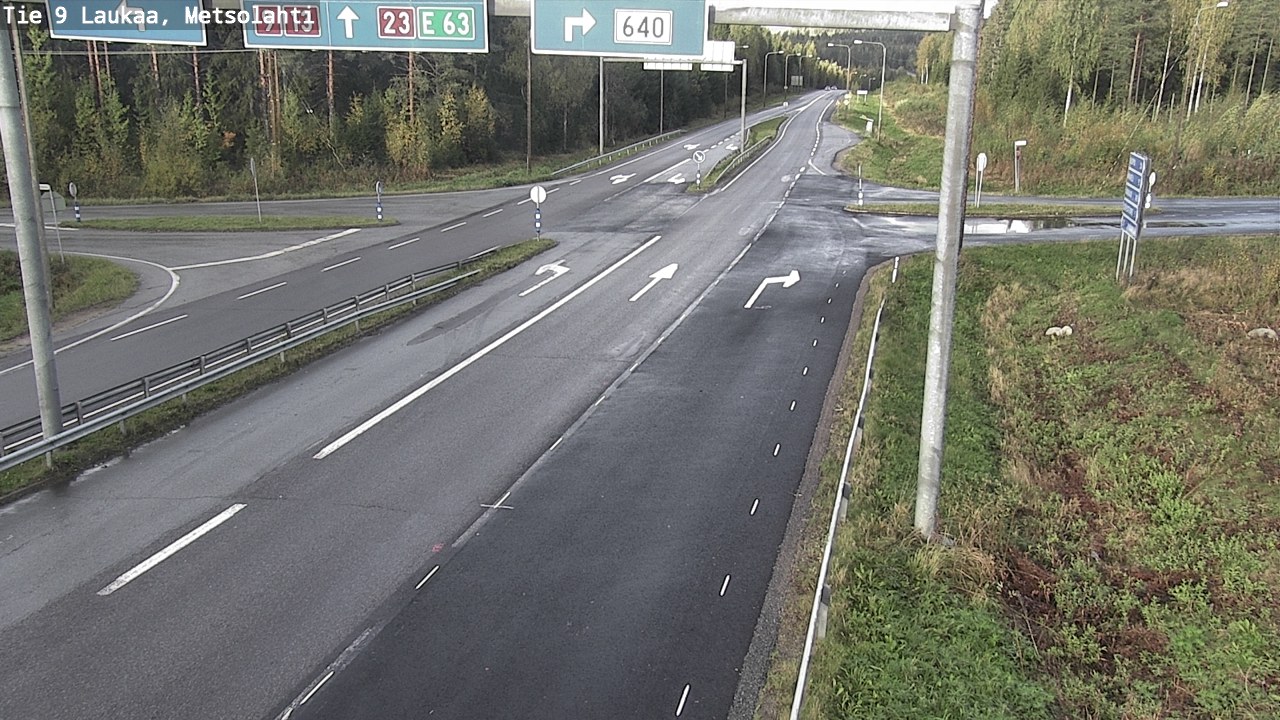 Weather Camera Image Road 9 Laukaa, Metsolahti, Laukaa, Keski-Suomi