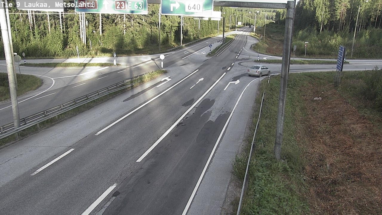 Weather Camera Image Road 9 Laukaa, Metsolahti, Laukaa, Keski-Suomi