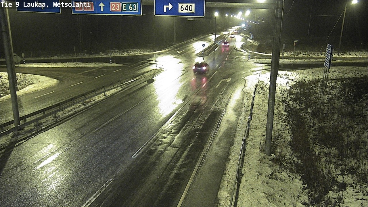 Weather Camera Image Väg 9 Laukaa, Metsolahti, Laukaa, Keski-Suomi