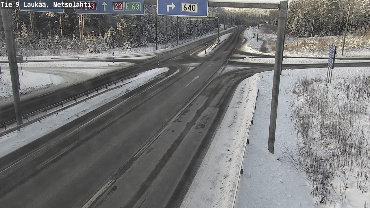 Kelikamerat Kuva Tie 9 Laukaa, Metsolahti, Laukaa, Keski-Suomi