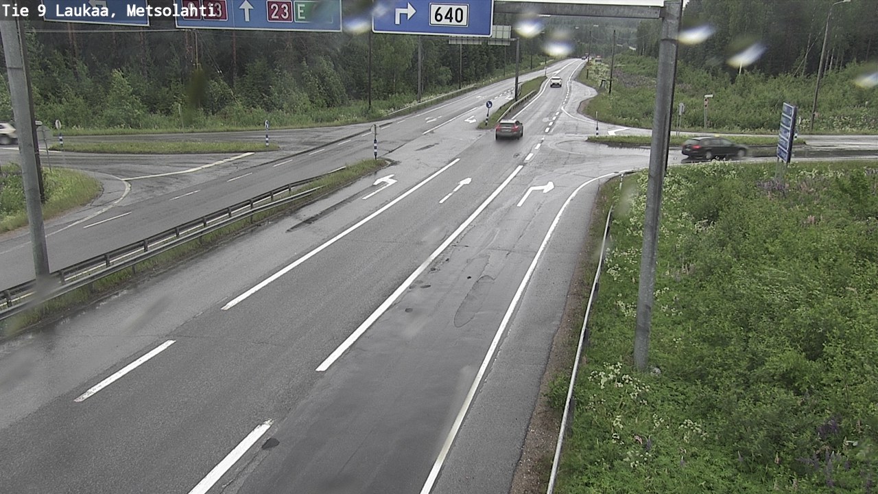 Weather Camera Image Road 9 Laukaa, Metsolahti, Laukaa, Keski-Suomi