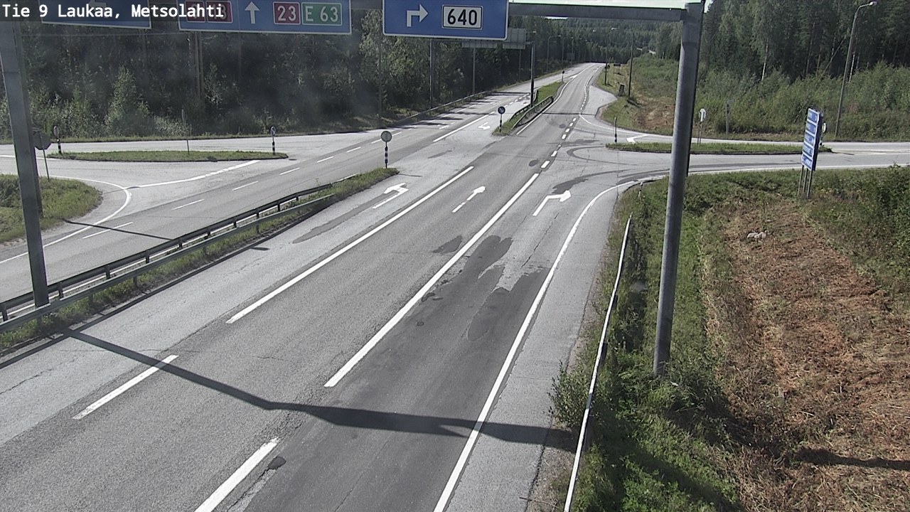 Kelikamerat Kuva Tie 9 Laukaa, Metsolahti, Laukaa, Keski-Suomi