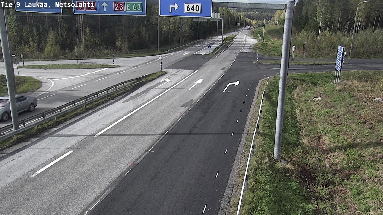Kelikamerat Kuva Tie 9 Laukaa, Metsolahti, Laukaa, Keski-Suomi