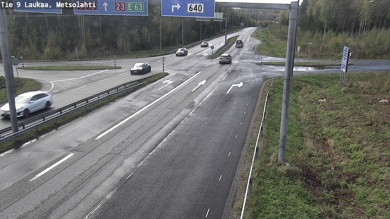Weather Camera Image Road 9 Laukaa, Metsolahti, Laukaa, Keski-Suomi