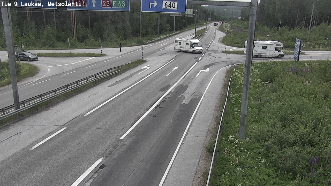 Kelikamerat Kuva Tie 9 Laukaa, Metsolahti, Laukaa, Keski-Suomi