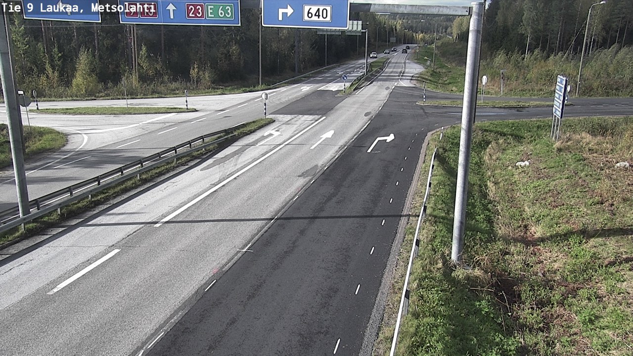 Kelikamerat Kuva Tie 9 Laukaa, Metsolahti, Laukaa, Keski-Suomi