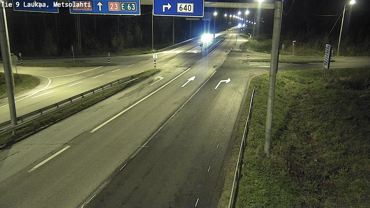 Weather Camera Image Road 9 Laukaa, Metsolahti, Laukaa, Keski-Suomi