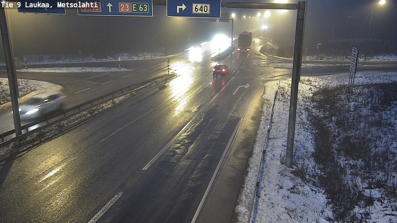 Weather Camera Image Väg 9 Laukaa, Metsolahti, Laukaa, Keski-Suomi