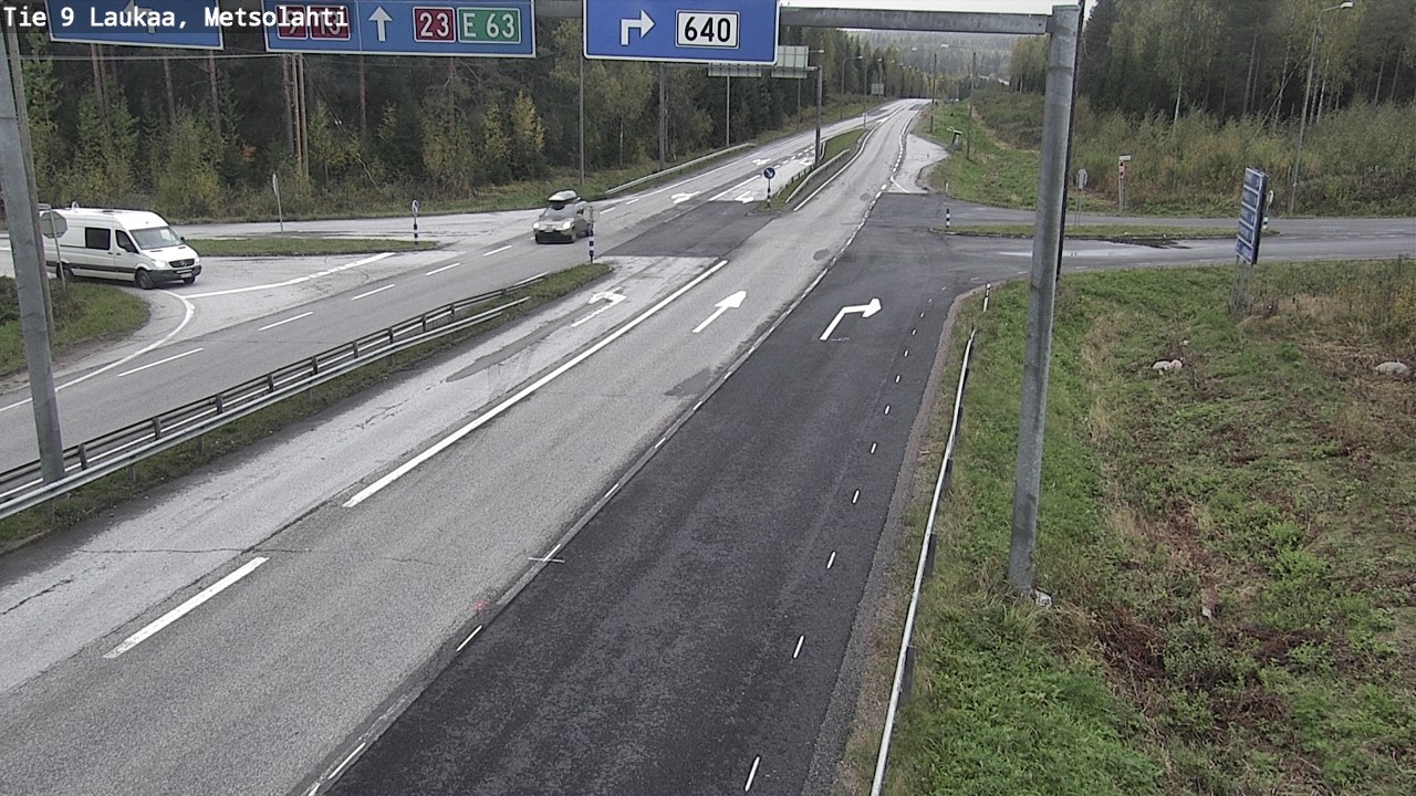 Weather Camera Image Road 9 Laukaa, Metsolahti, Laukaa, Keski-Suomi