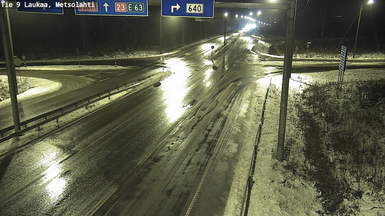 Weather Camera Image Väg 9 Laukaa, Metsolahti, Laukaa, Keski-Suomi