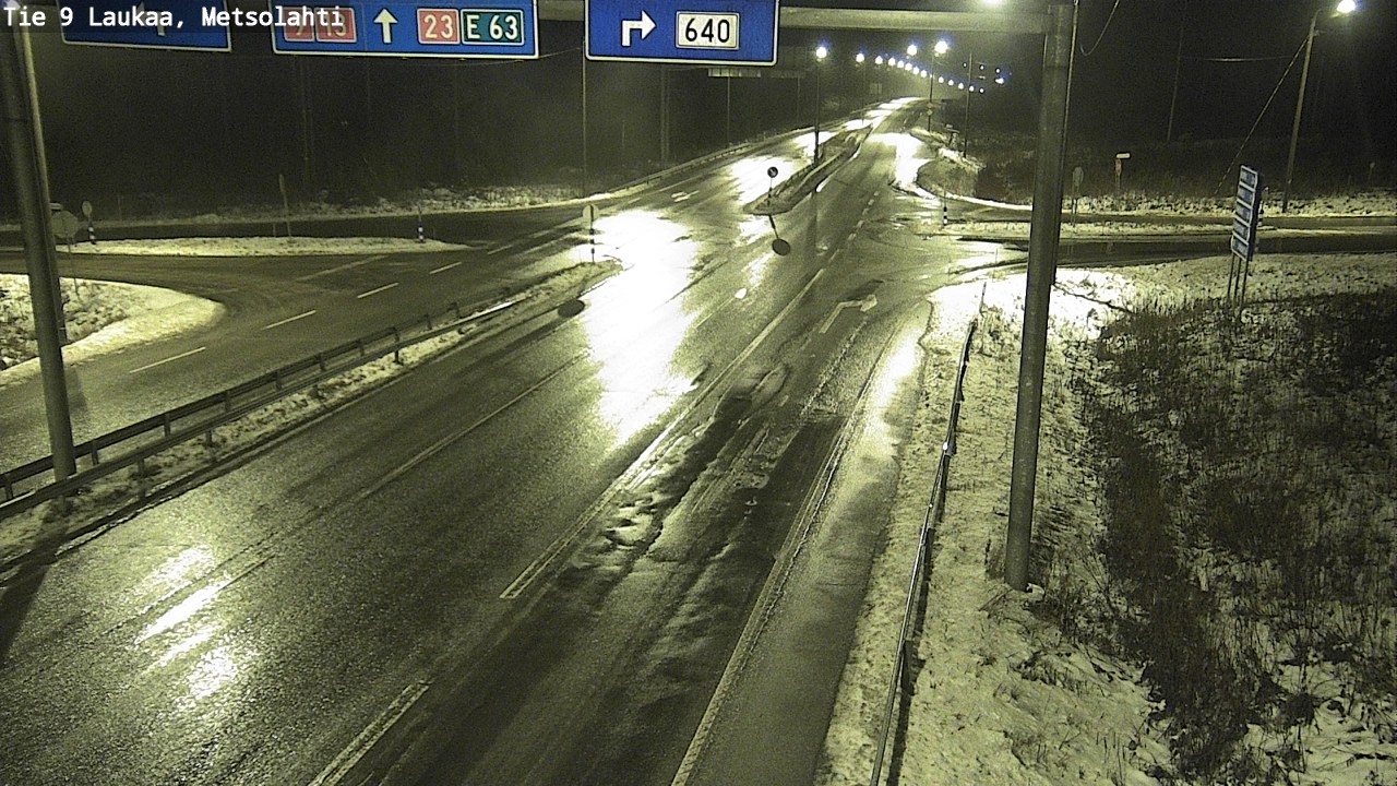Weather Camera Image Väg 9 Laukaa, Metsolahti, Laukaa, Keski-Suomi