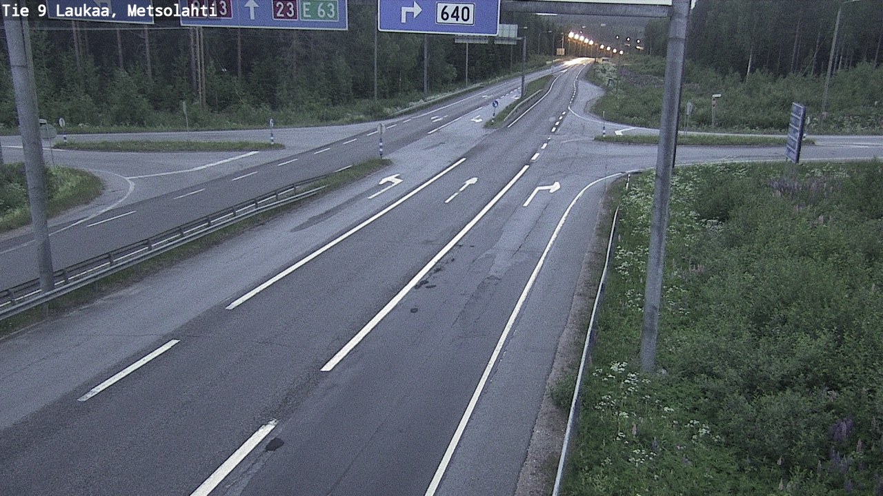 Kelikamerat Kuva Tie 9 Laukaa, Metsolahti, Laukaa, Keski-Suomi