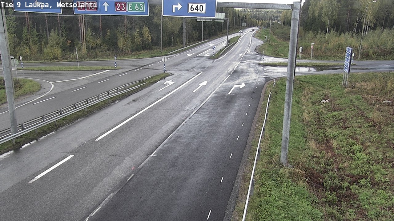 Weather Camera Image Road 9 Laukaa, Metsolahti, Laukaa, Keski-Suomi