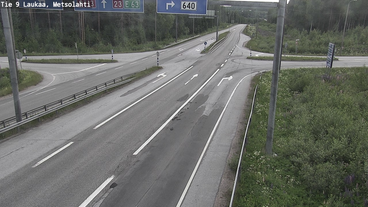 Kelikamerat Kuva Tie 9 Laukaa, Metsolahti, Laukaa, Keski-Suomi