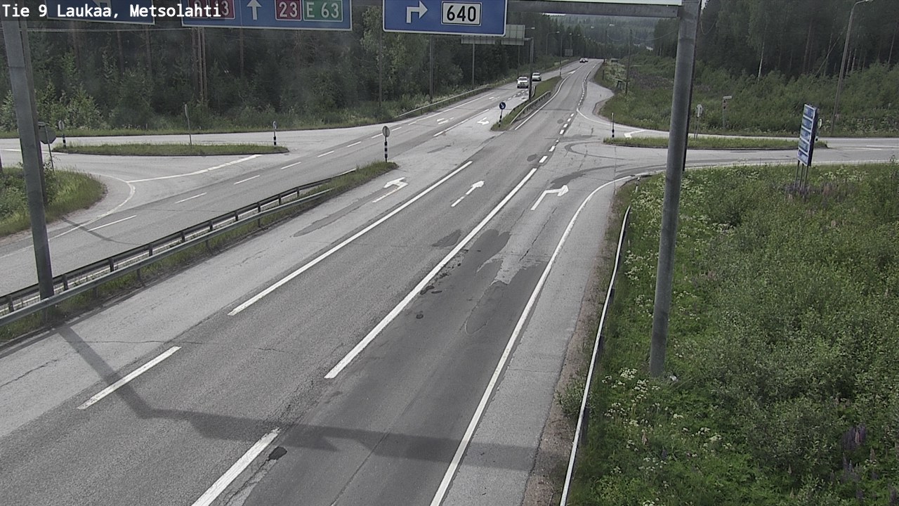 Kelikamerat Kuva Tie 9 Laukaa, Metsolahti, Laukaa, Keski-Suomi