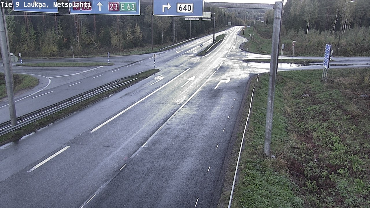 Weather Camera Image Road 9 Laukaa, Metsolahti, Laukaa, Keski-Suomi