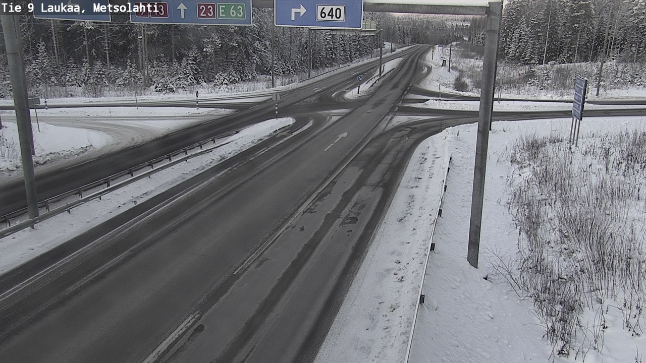 Kelikamerat Kuva Tie 9 Laukaa, Metsolahti, Laukaa, Keski-Suomi