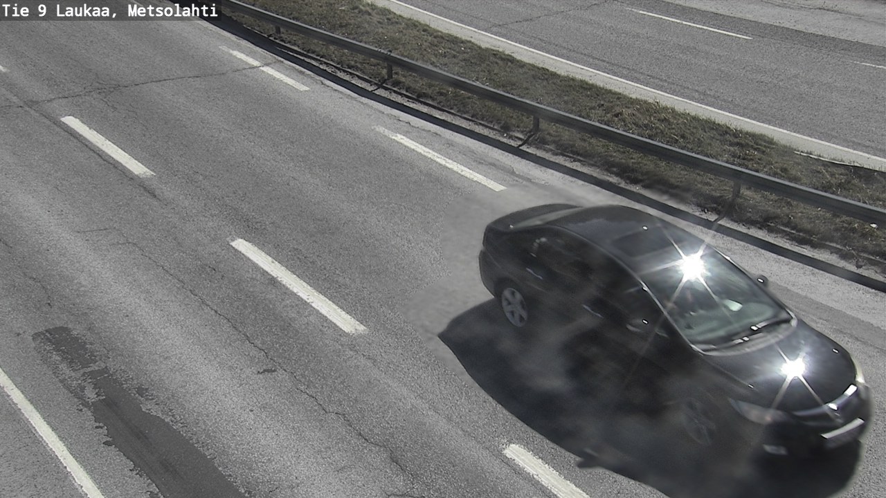 Weather Camera Image Väg 9 Laukaa, Metsolahti, Laukaa, Keski-Suomi