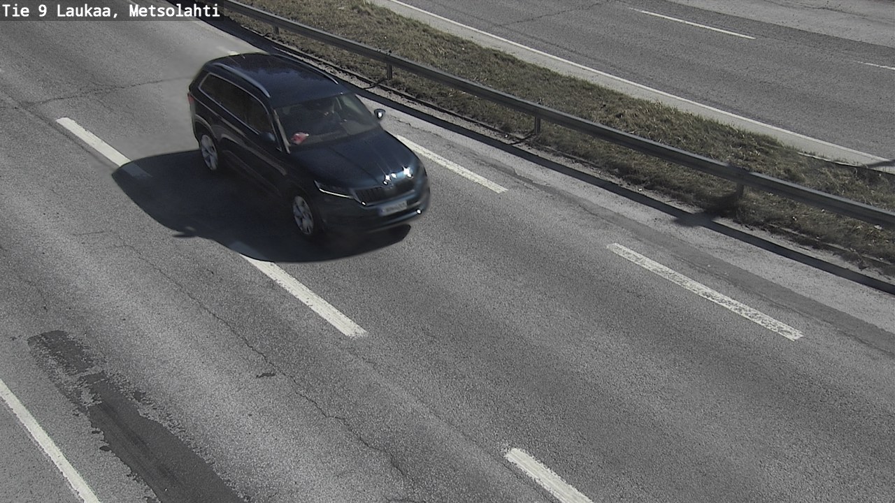 Weather Camera Image Väg 9 Laukaa, Metsolahti, Laukaa, Keski-Suomi