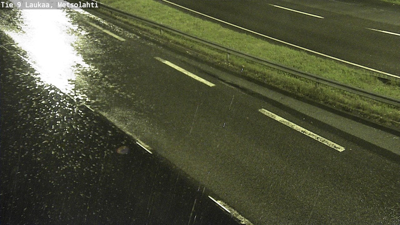 Weather Camera Image Väg 9 Laukaa, Metsolahti, Laukaa, Keski-Suomi