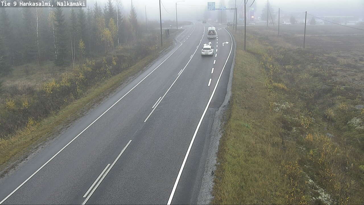 Kelikamerat Kuva Tie 9 Hankasalmi, Nälkämäki, Hankasalmi, Keski-Suomi