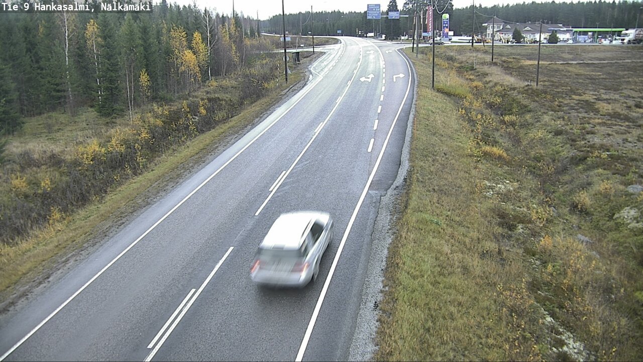 Kelikamerat Kuva Tie 9 Hankasalmi, Nälkämäki, Hankasalmi, Keski-Suomi