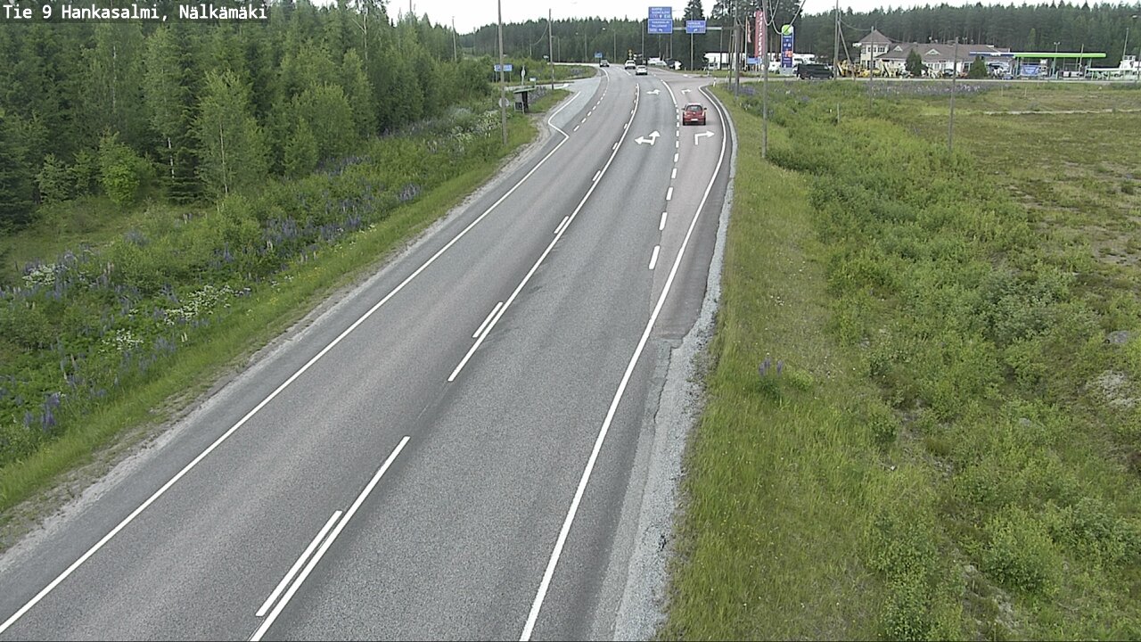 Kelikamerat Kuva Tie 9 Hankasalmi, Nälkämäki, Hankasalmi, Keski-Suomi