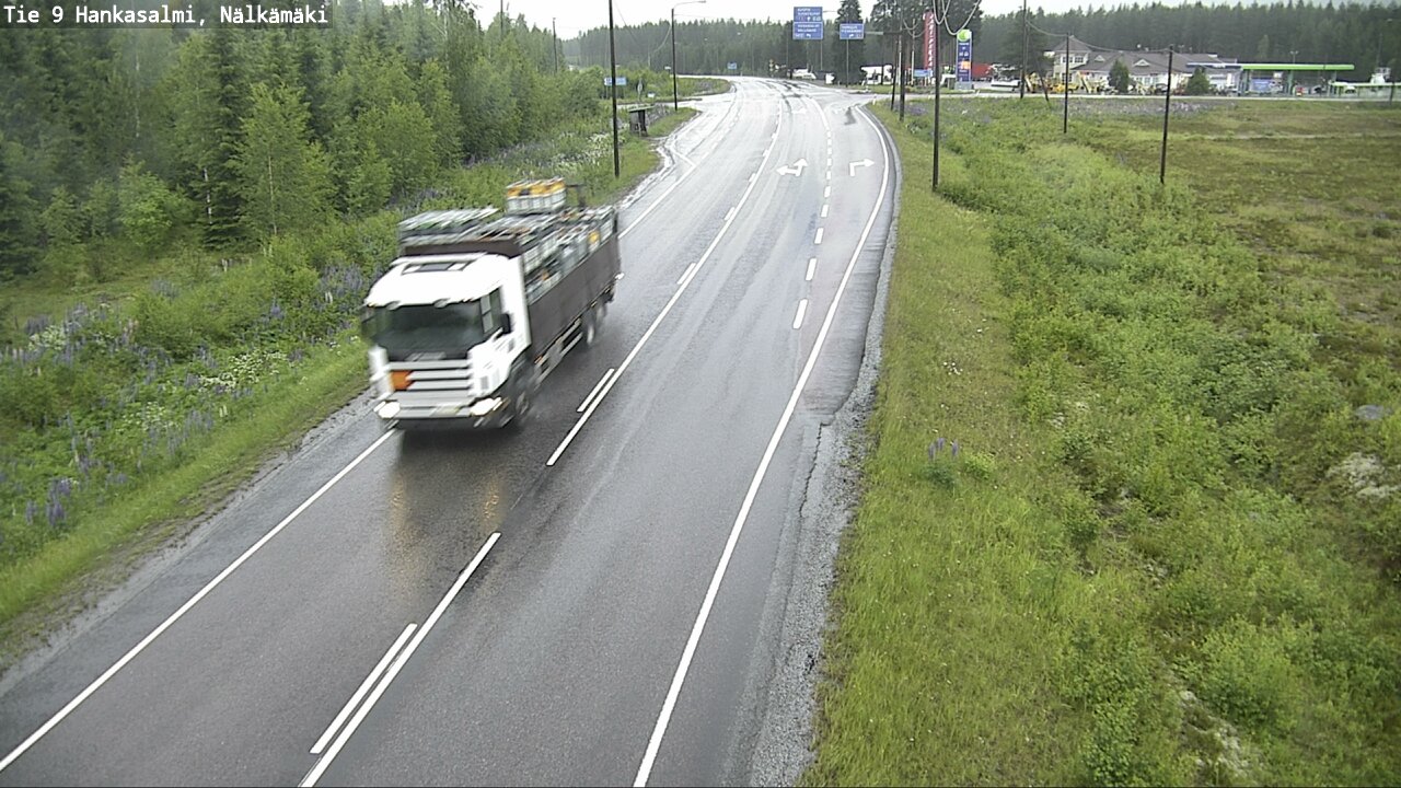 Kelikamerat Kuva Tie 9 Hankasalmi, Nälkämäki, Hankasalmi, Keski-Suomi